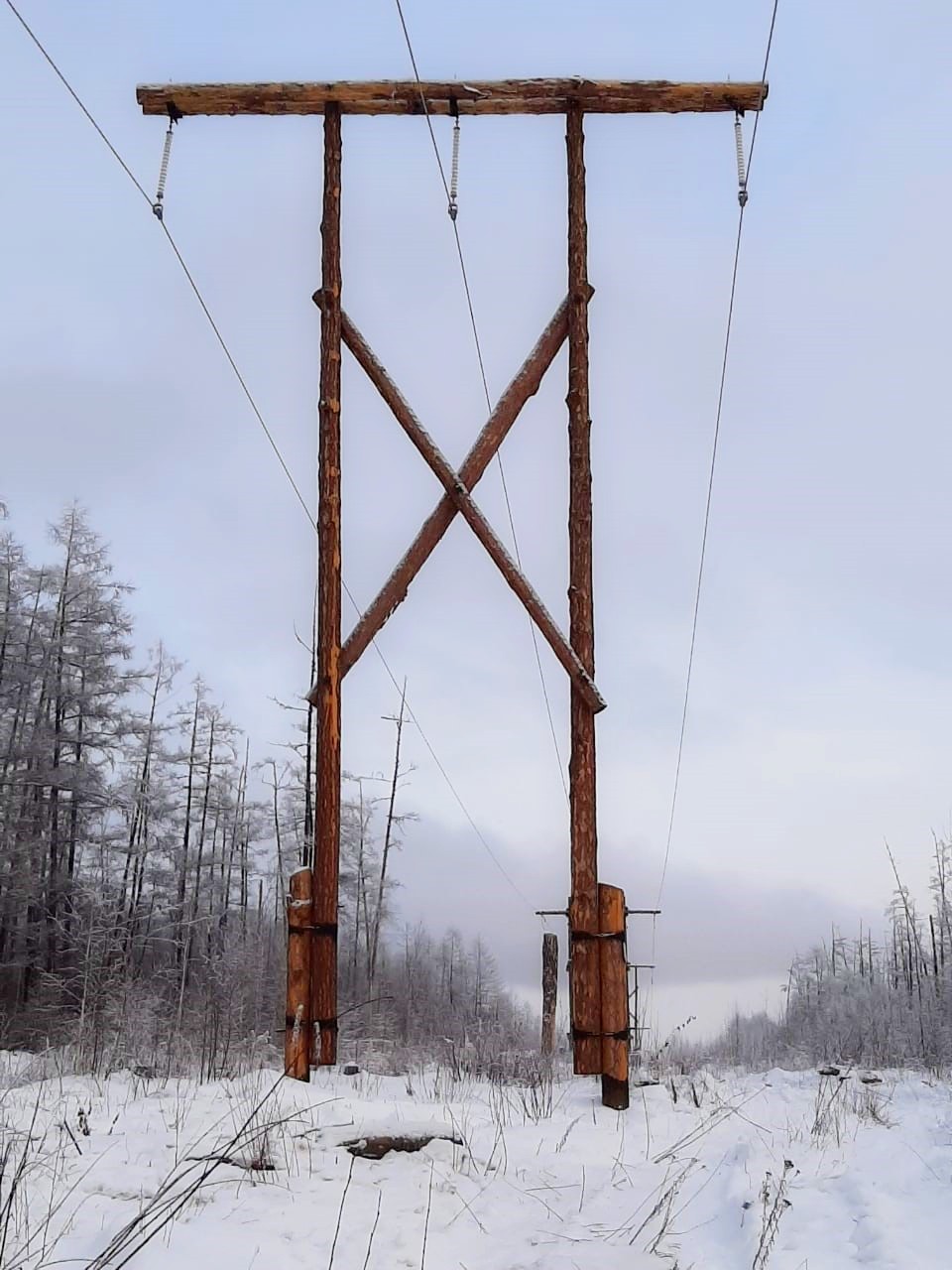 В Якутии из-за крупной аварии под отключение электроэнергии попали несколько районов