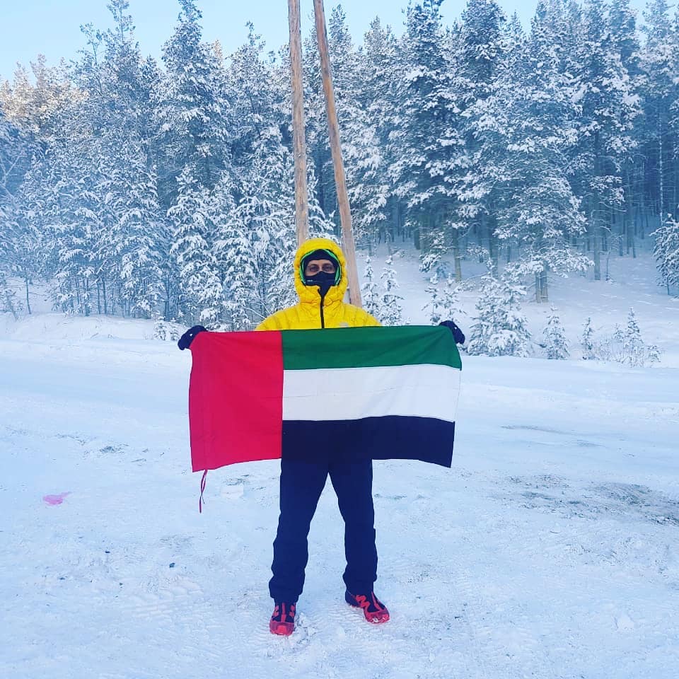 Ультрамарафонец из ОАЭ примет участие в марафоне на Полюсе холода