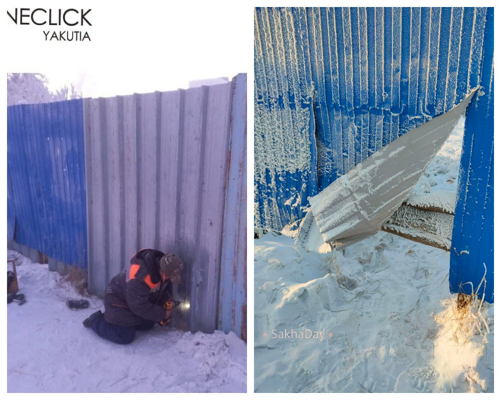 Жители Якутска вновь пытаются проложить "народную тропу" через ипподром АГАТУ, где случилась трагедия