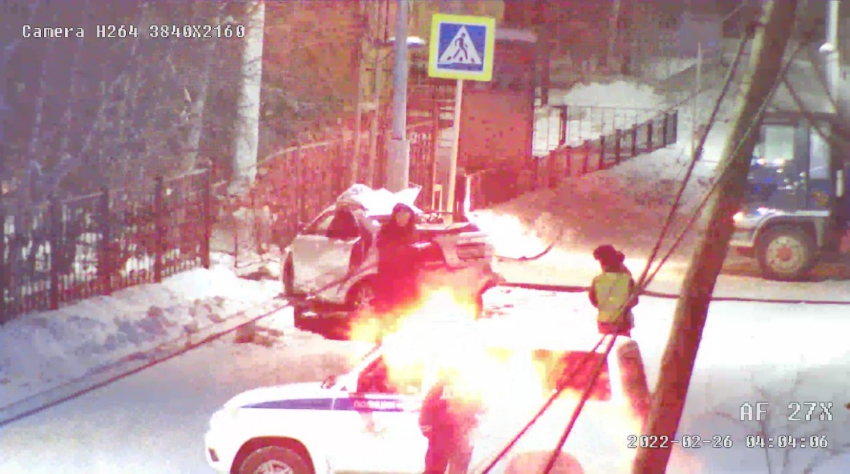 Фотофакт: ДТП со смертельным исходом в Олекминске
