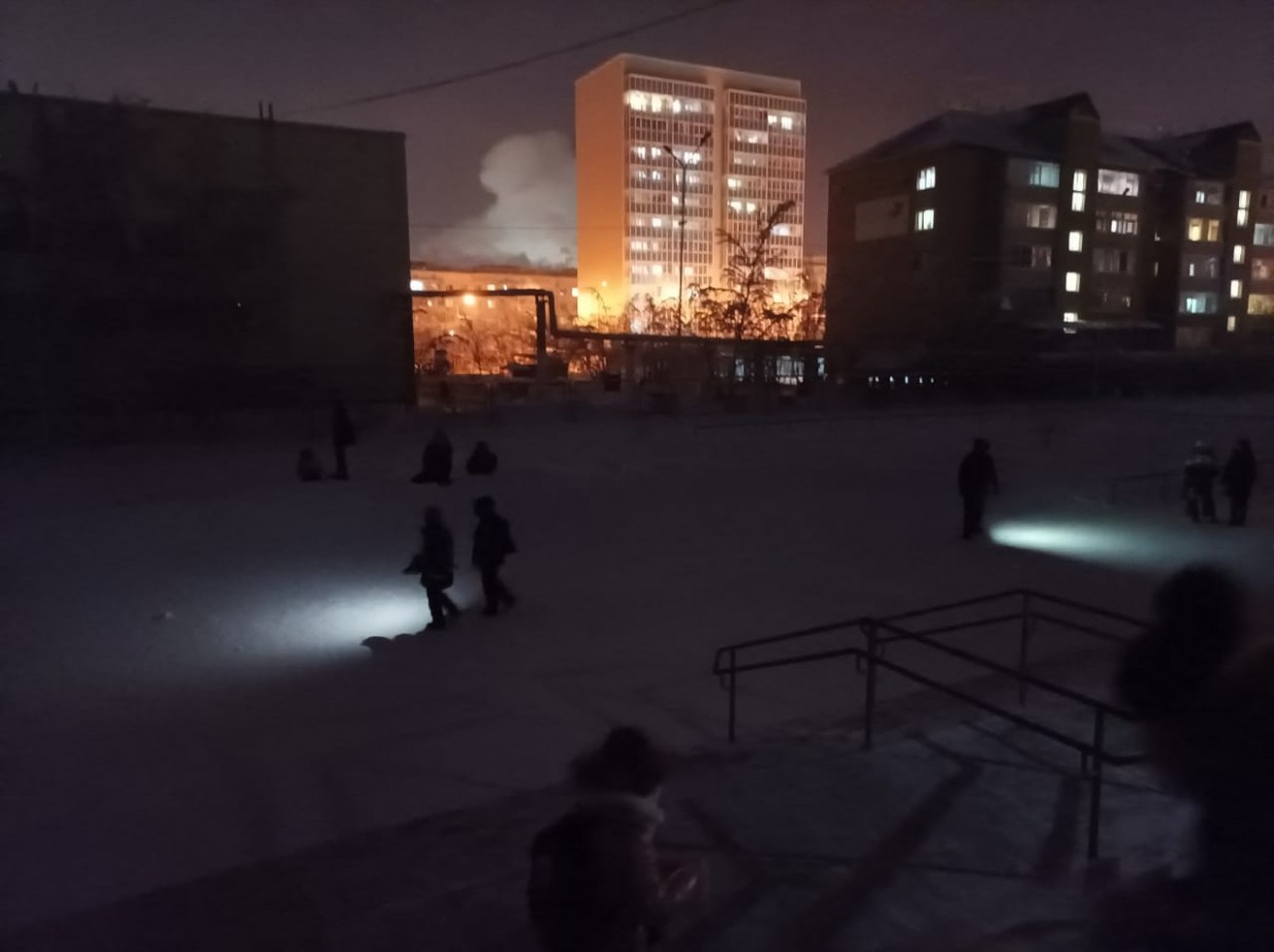 Фотофакт: Энергоаварии в Якутске и в Мирном