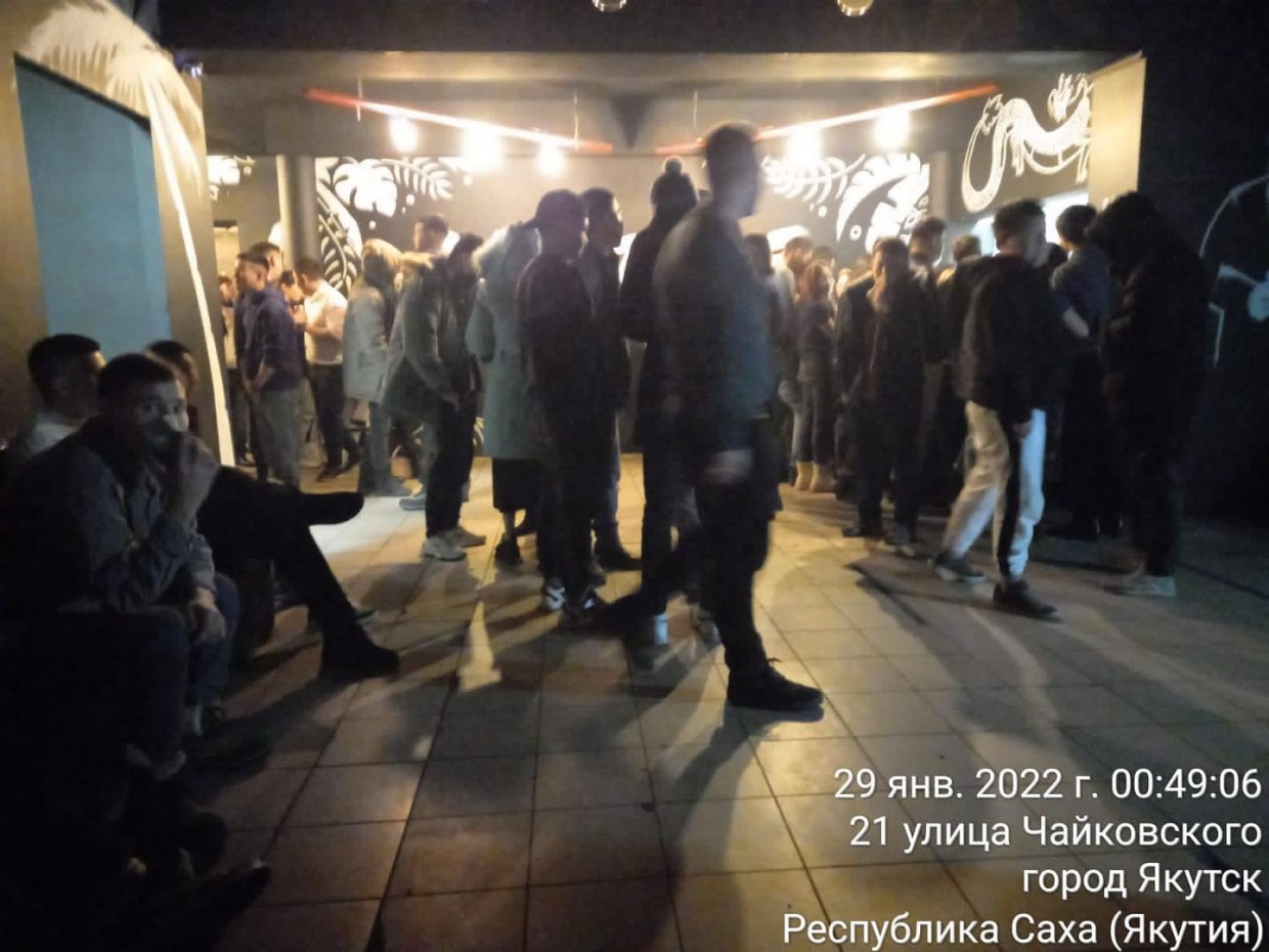 Ночной клуб в Якутске оштрафовали на 500 тысяч рублей