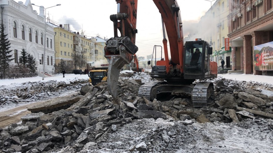 Участок проспекта Ленина в Якутске перекроют на следующей неделе