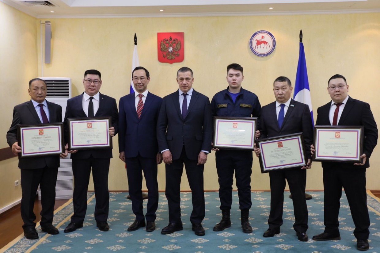 Якутяне получили президентские награды за тушение лесных пожаров