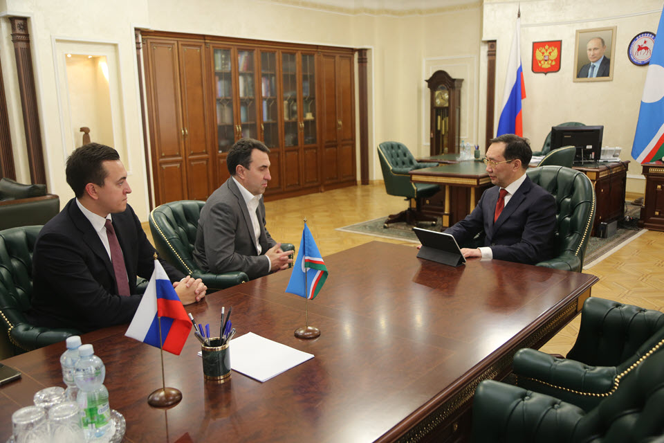 Айсен Николаев обсудил с руководством компании KAZ Minerals совместные проекты в Якутии