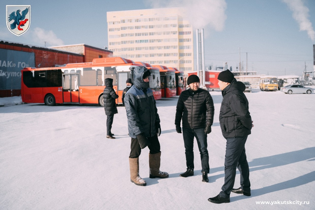 В Якутск прибыли новые маршрутные автобусы