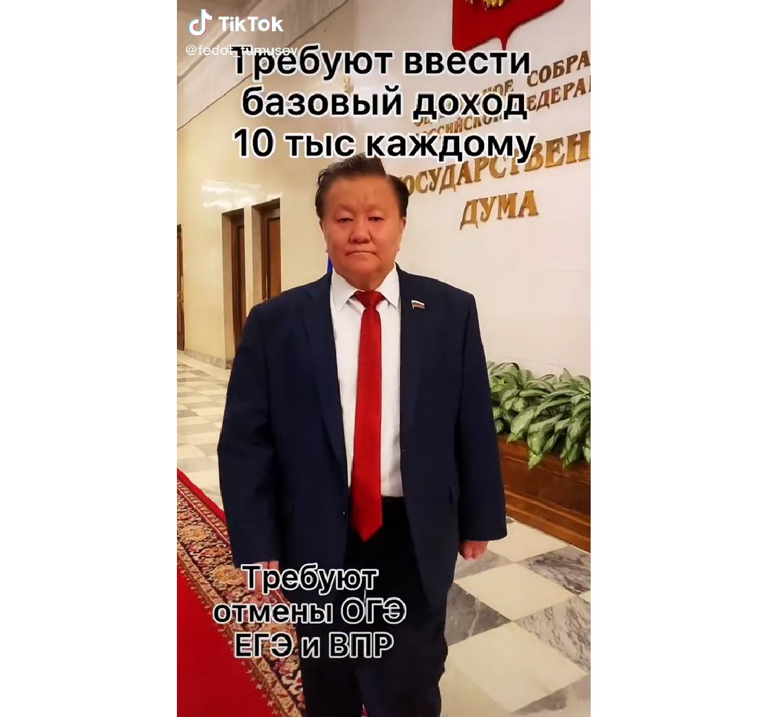 Федот Тумусов назвал срок снятия ограничений на работу TikTok в России