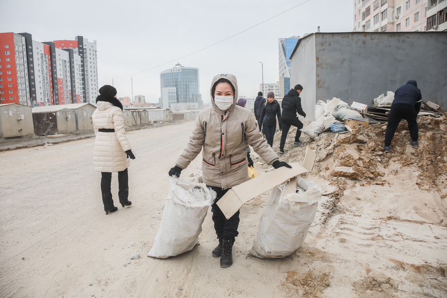 Жители Якутска выйдут на общегородской субботник 22 апреля