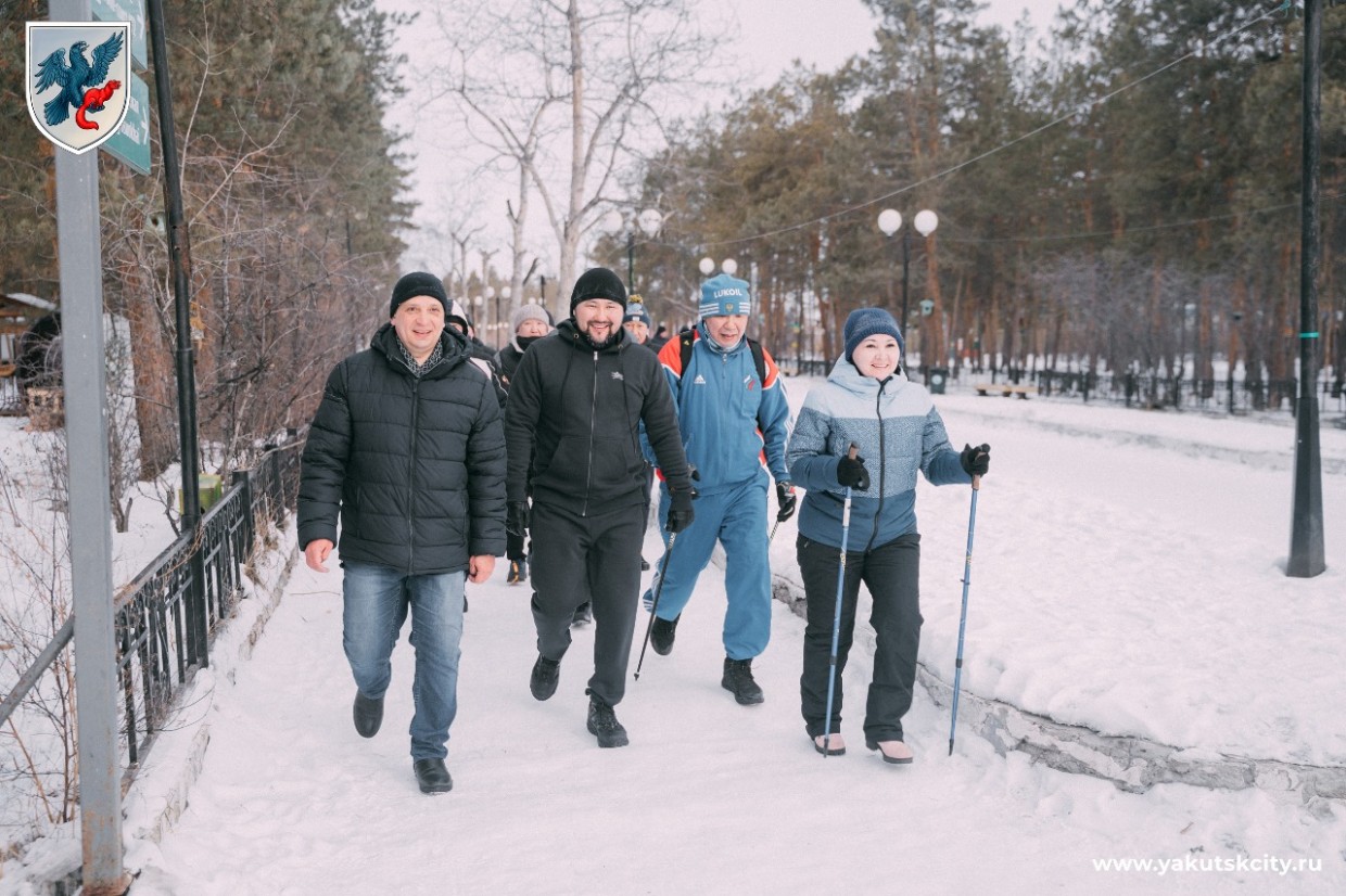 В Якутске запустили акцию «Начни утро с победы над собой!»
