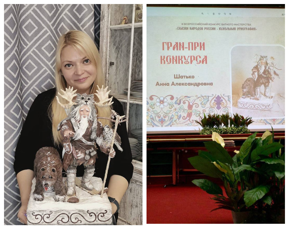 Глава Якутии поздравил мастерицу, завоевавшую Гран-при на конкурсе ватного мастерства