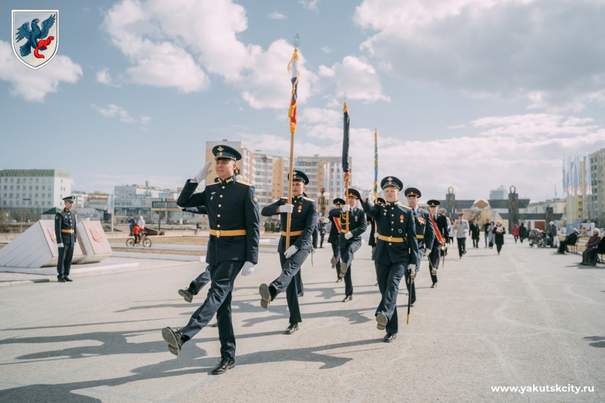 Якутск готовится к празднованию Дня Победы