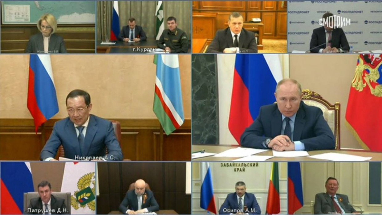 Глава Якутии предложил вызывать искусственные осадки для предотвращения лесных пожаров