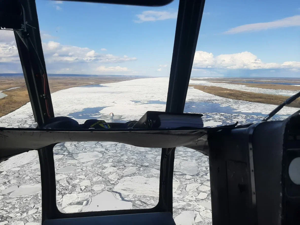 Ледоход на реке Лена достиг территории ГО «Город Якутск»