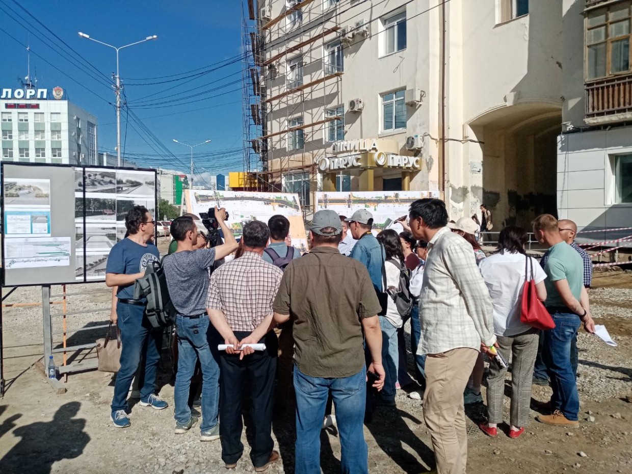 Работы по капремонту проспекта в Якутске запланированы на 2 года