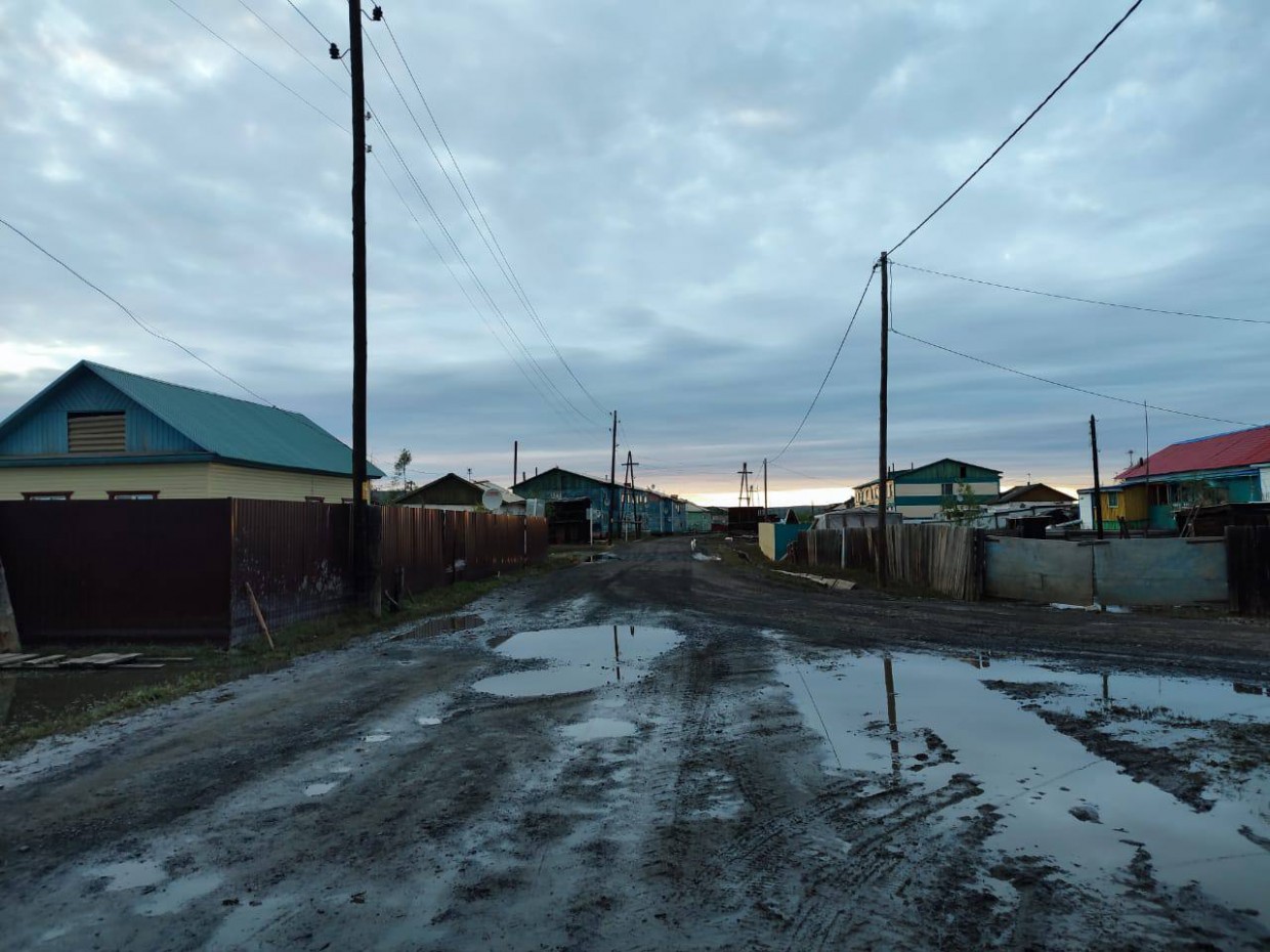 Все дома освободились от воды в Верхоянске