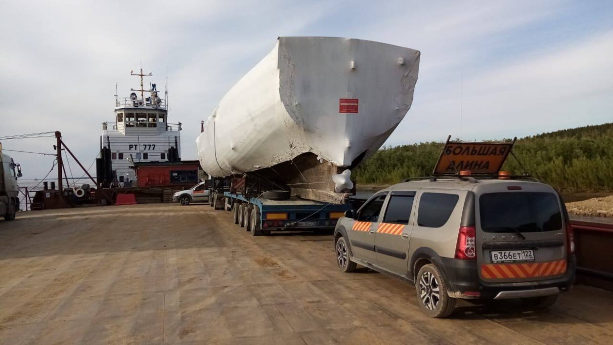 В Якутию прибыла копия судна XVIII века «Якуцкъ»