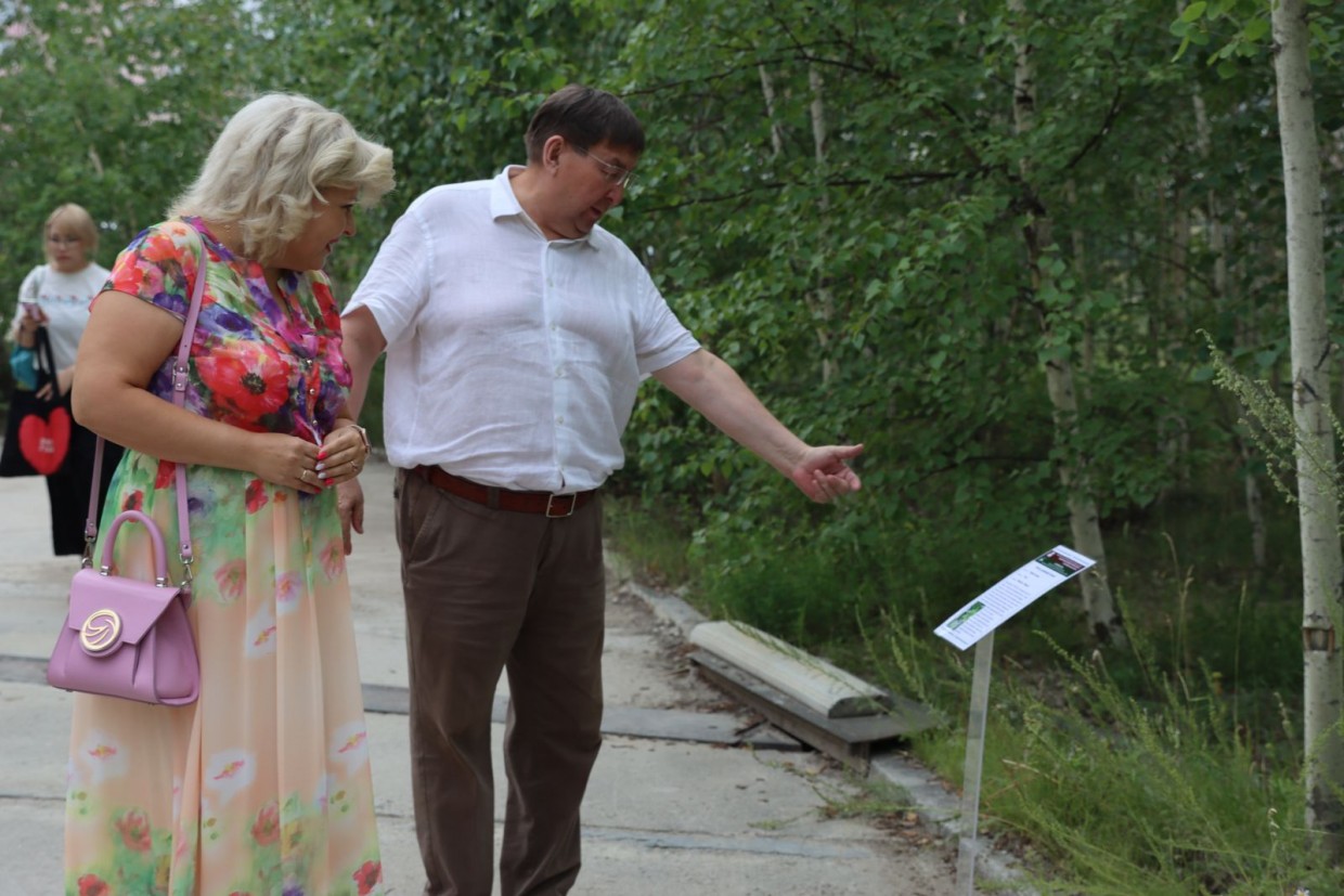 В Якутске открылся сквер при Галерее зарубежного искусства