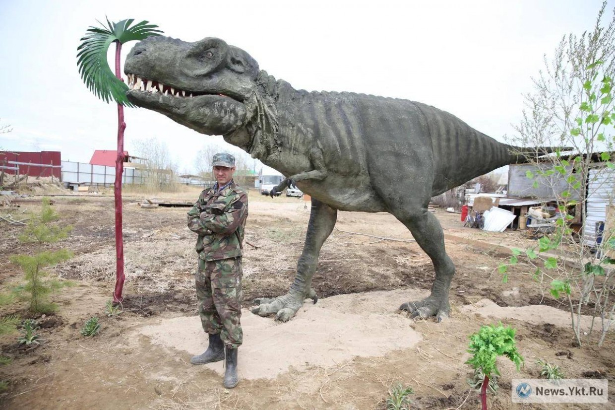 Динозавры Александра Файзеля переезжают в Урдэл парк