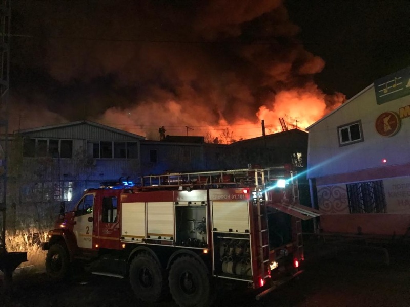 При пожаре в жилом доме Якутска обнаружен погибший мужчина
