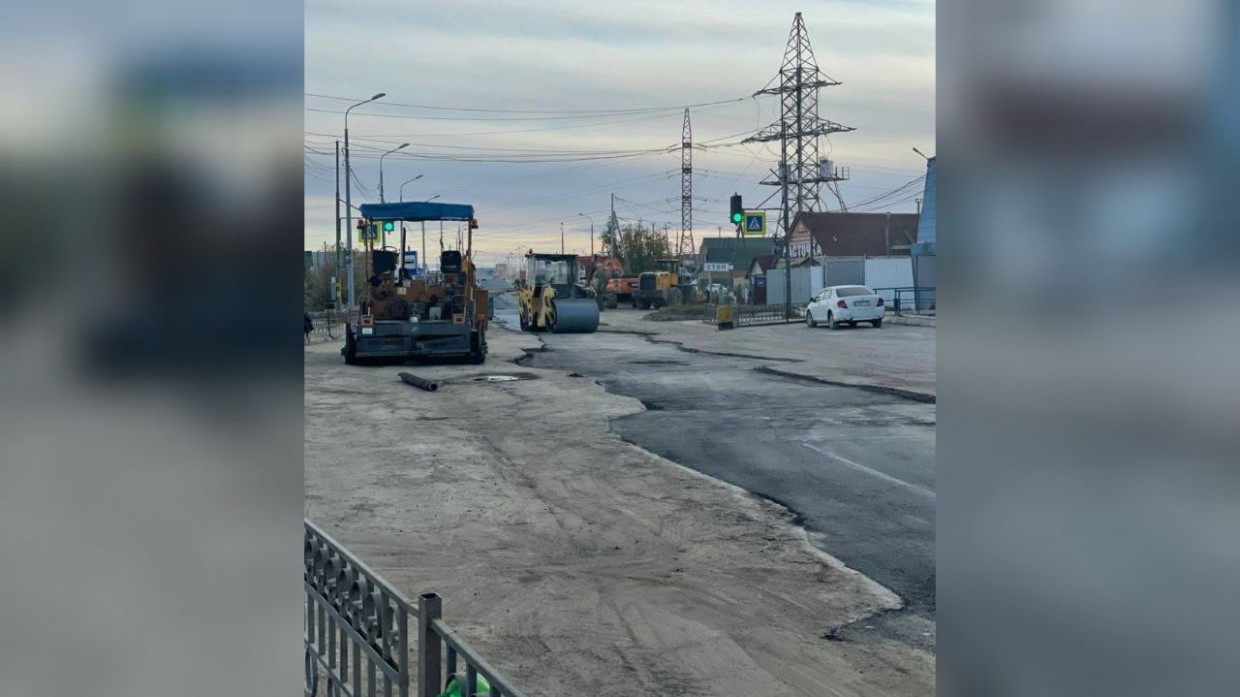 Мэрия Якутска об укладке асфальта: некоторые дефекты видны невооруженным глазом