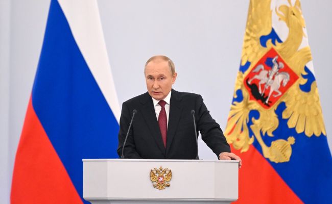 Путин заявил, что диктатура Запада приобретает черты сатанизма