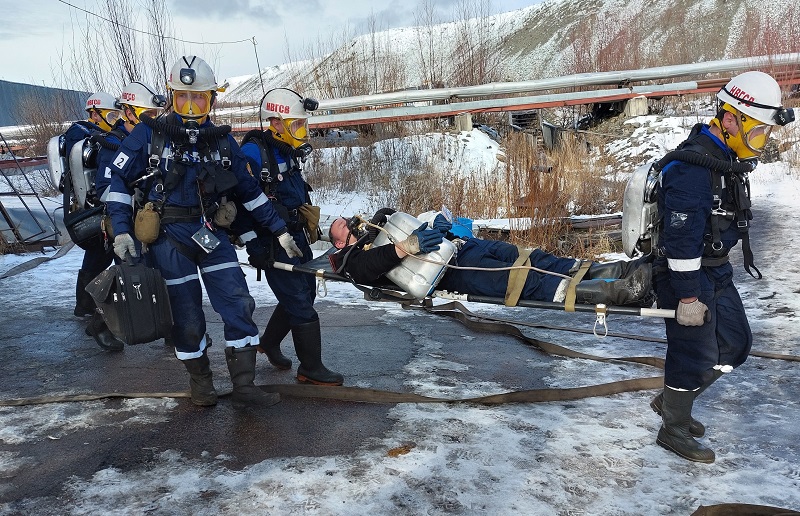 "Якутуголь" провел противоаварийную тренировку