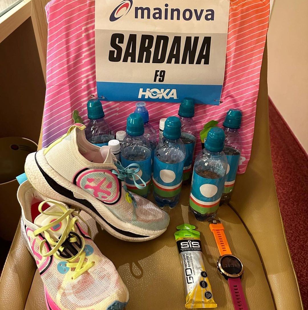 Сардана Трофимова бежит один из крупнейших марафонов в мире