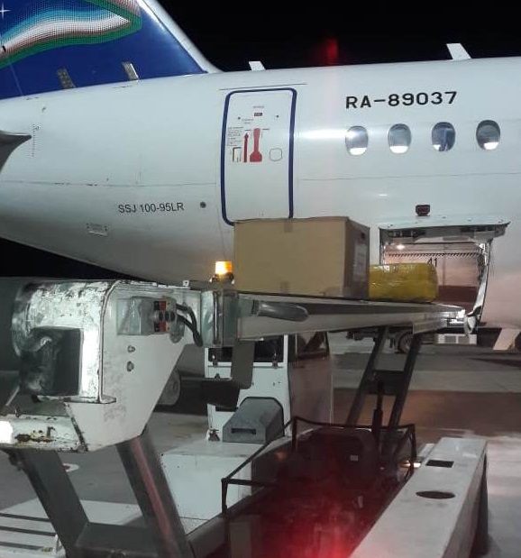 Аэропорт «Якутск» оказывает содействие при отправке гуманитарного груза для помощи мобилизованным