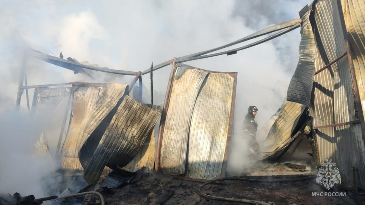В Якутии возросло количество пожаров в гаражах