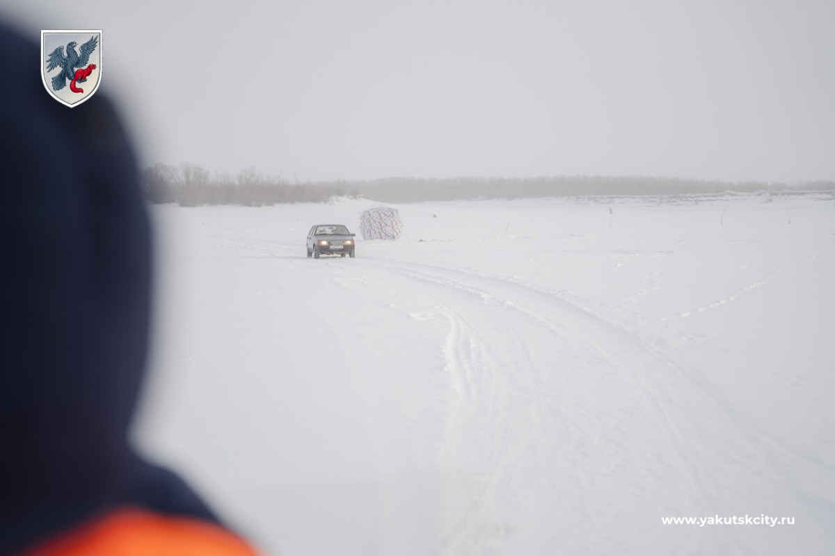 За выезд транспортного средства на лед в период введенных ограничений наложен административный штраф
