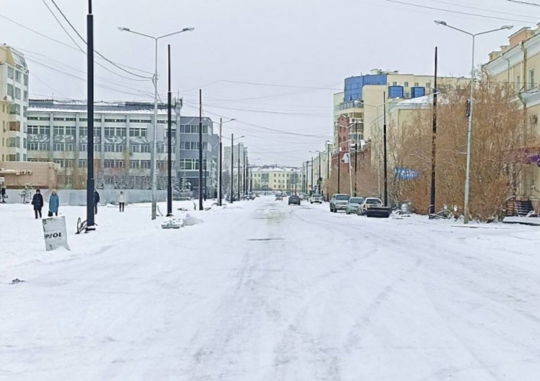 На проспекте Ленина открыли движение через перекрёстки с улицами Аммосова и Октябрьская