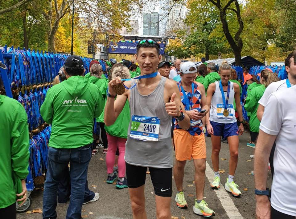 Якутянин Петр Захаров пробежал за год три марафона: в Берлине, Бостоне и Нью-Йорке
