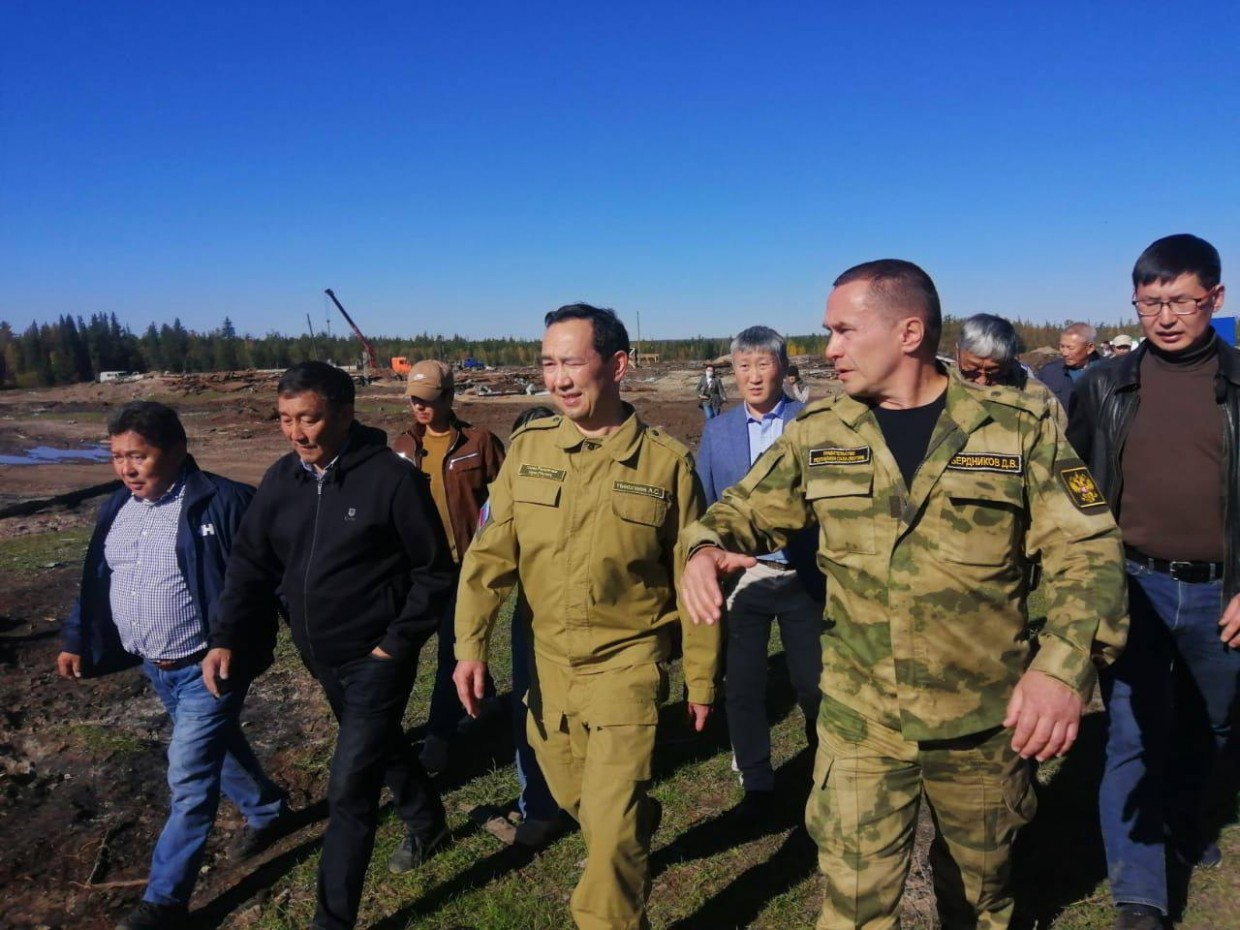 Айсен Николаев: "От имени всех якутян и себя лично выражаю огромную благодарность Дмитрию Бердникову за большую работу!"