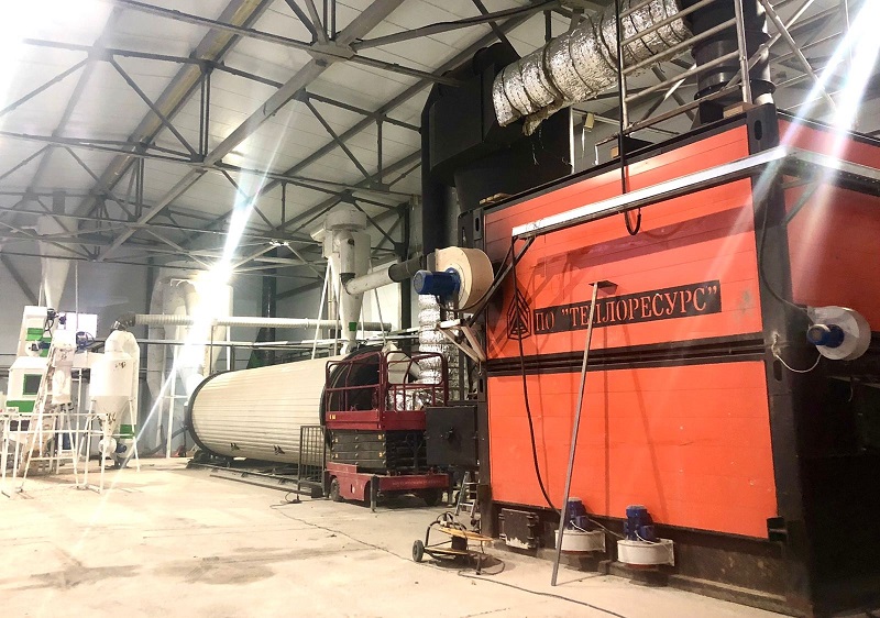 «АЛМАС»  начал производство топливных гранул