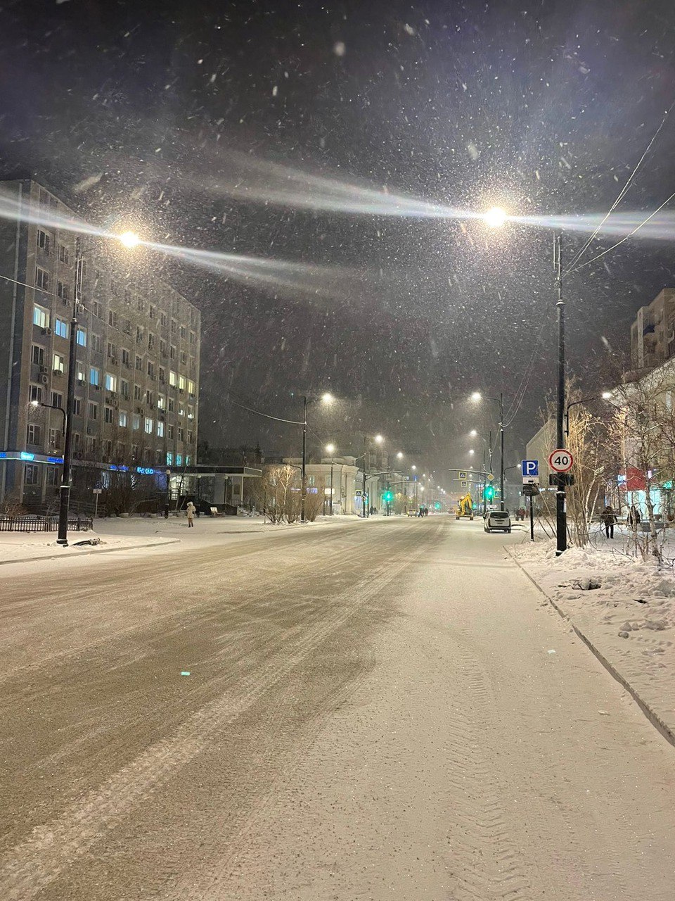 Проспект Ленина открыт для движения транспорта