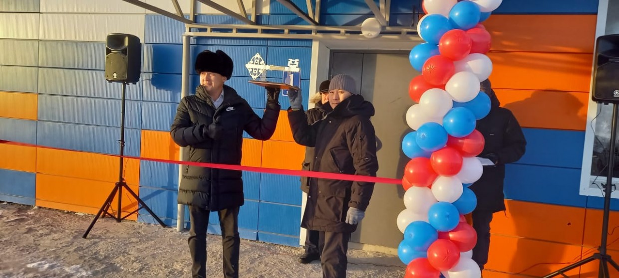В селе Якокит Алданского района  АК «Железные дороги Якутии» сдала в эксплуатацию первый дом для переселенцев из ветхого жилья