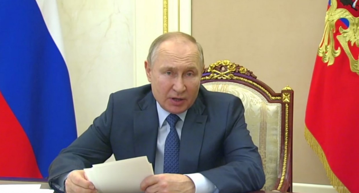 Разговоры о дополнительной мобилизации не имеют смысла, заявил Владимир Путин