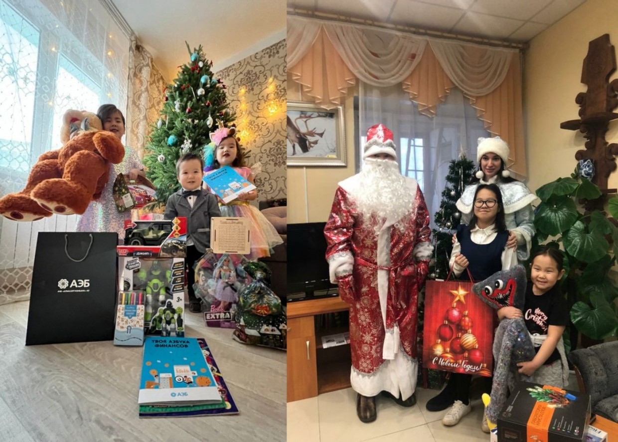 Алмазэргиэнбанк вручил подарки слабослышащим детям в рамках акции «Елка добра»