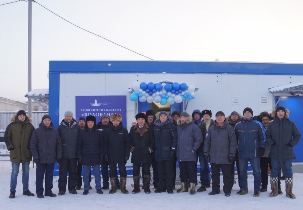 В столице республики состоялось открытие двух модульных станций для приема жидких бытовых отходов