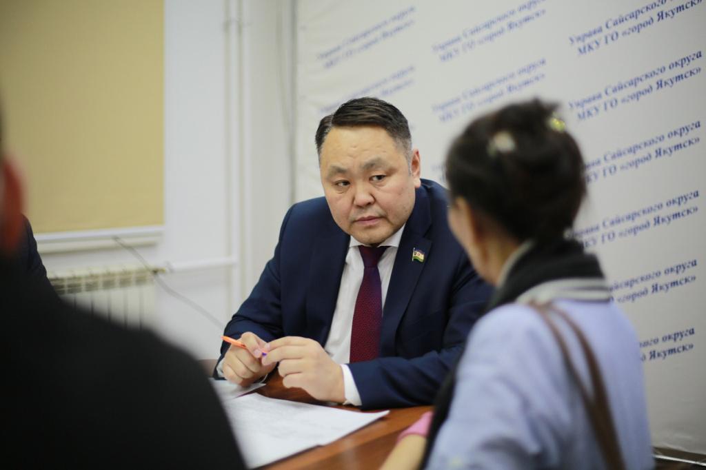 Прием родных участников спецоперации провел Председатель Гордумы