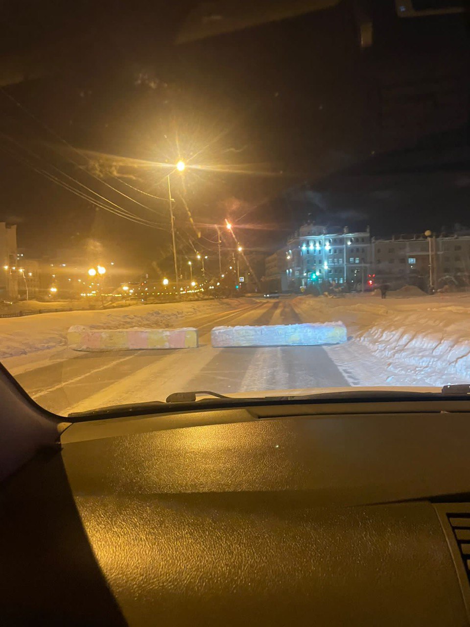 В Якутске перекрыли перекресток проспекта Ленина и улицы Кулаковского