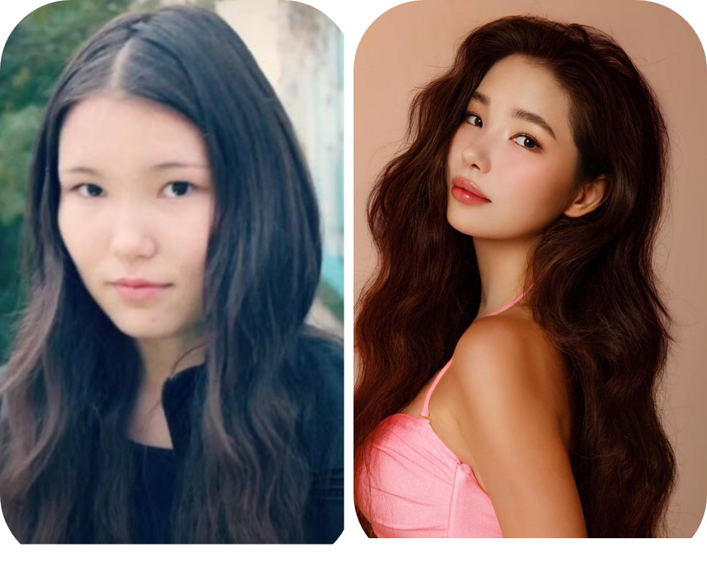 Якутская модель показала фото десятилетней давности