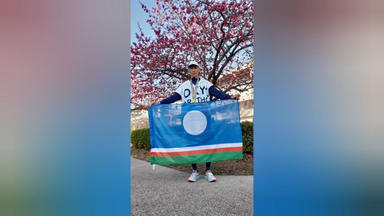 Якутянин пробежал марафон в Токио. Пятый из серии World Marathon Majors
