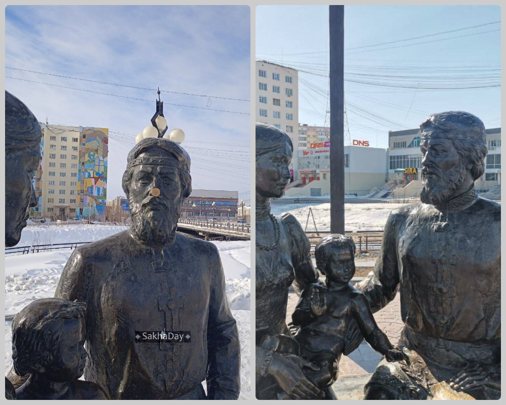 Семену Дежневу в Якутске вернули нос, «отшлифованный» вандалами