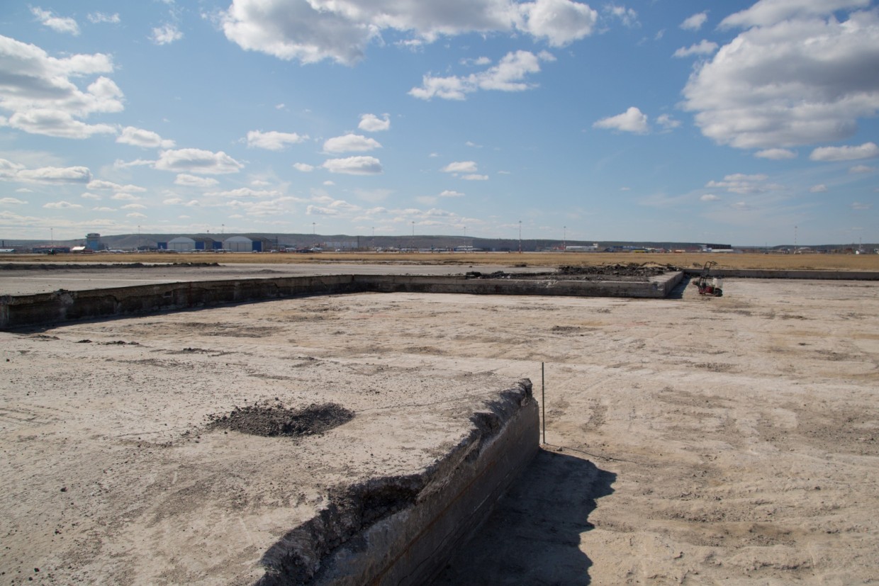 О ходе реконструкции взлетно-посадочной полосы аэропорта “Якутск”