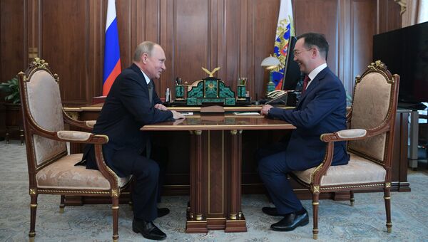 Песков: Сегодня Владимир Путин встретится с Айсеном Николаевым