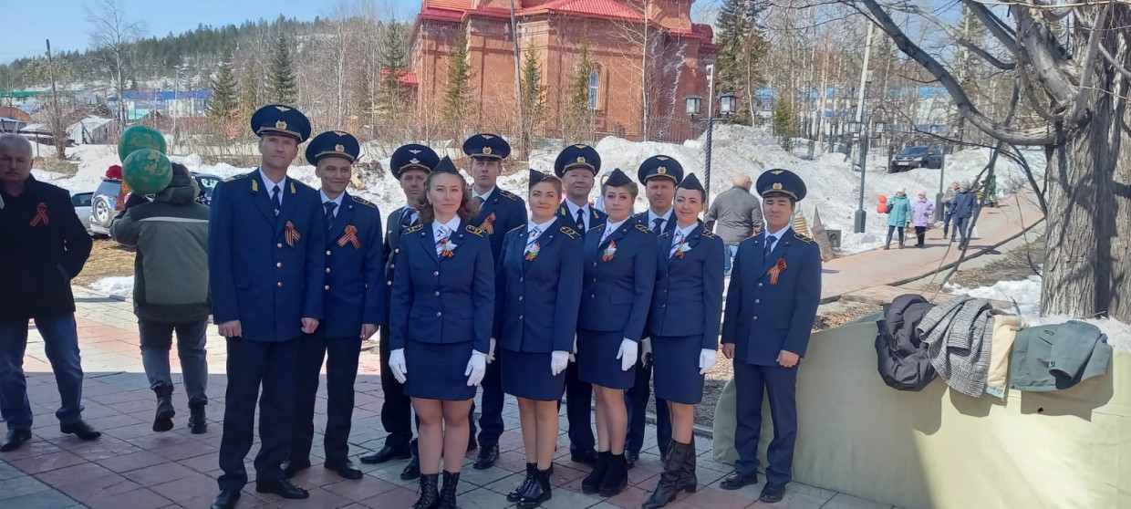 Железнодорожники приняли участие в праздничных мероприятиях, посвященных Дню Победы!