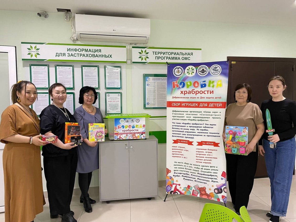 Продолжается сбор игрушек для благотворительной акции «Коробка храбрости»