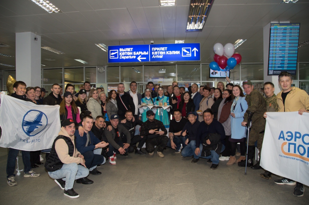 В отпуск из зоны СВО вернулись военнослужащие – работники аэропорта «Якутск»