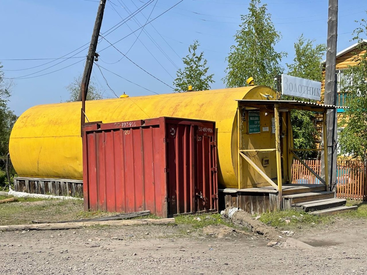 Как советский дом-цистерна был переоборудован под ювелирный бутик в якутском улусе